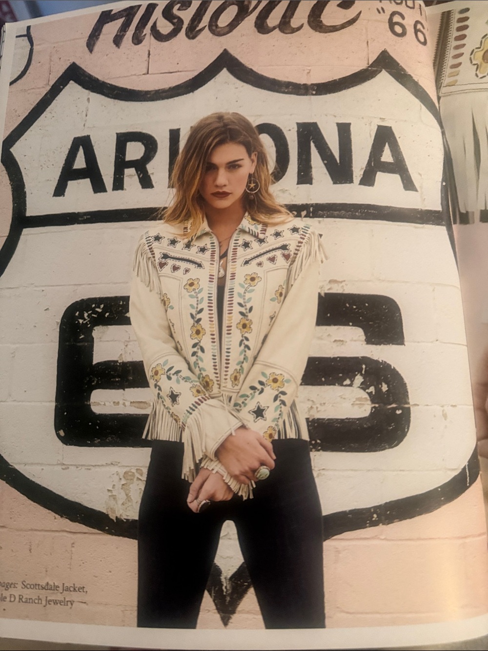 Double D Ranch Arizona Highways Leather Jacket